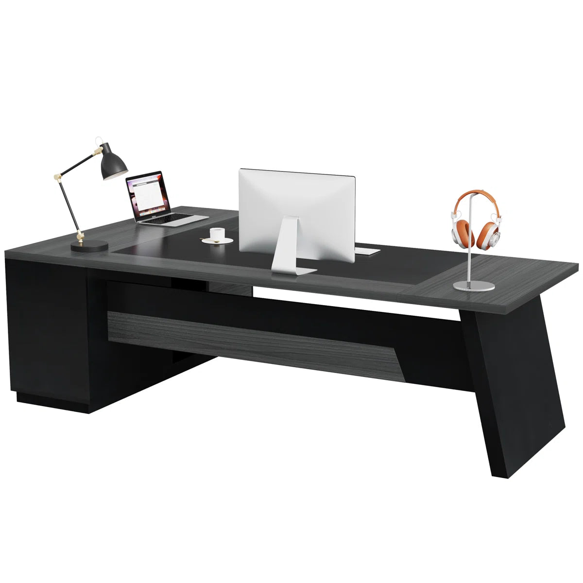 Escritorio Ejecutivo En L Lujo Premium 200 Cm - Spacemarket