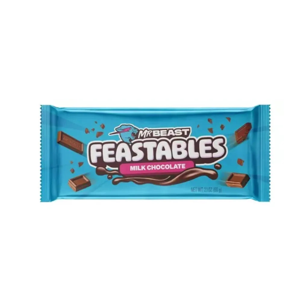 Dulces Chocolate Mr Beast Feastables 60g Nuevo Envase