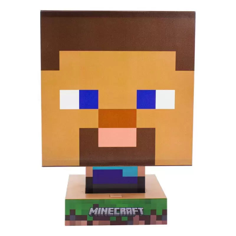 Lampara Escritorio Minecraft Steve Original