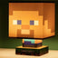 Lampara Escritorio Minecraft Steve Original