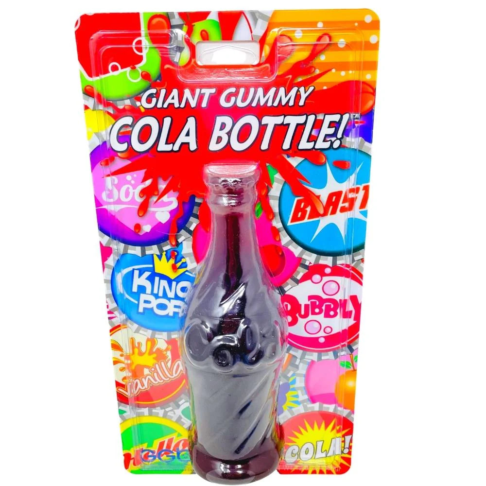 Dulces Gomitas Gigante Con Forma De Botella Cola Sabor Uva