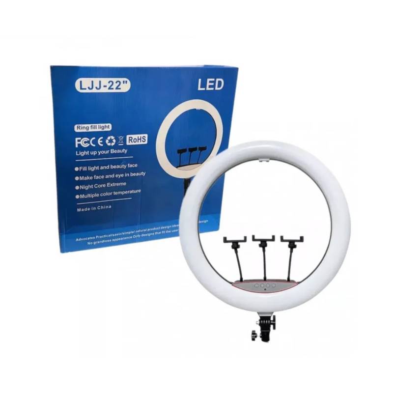 Aro De Luz Led 56cm Profesional Trípode 210m Control Remoto - Spacemarket