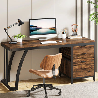 Preventa - Escritorio Industrial Premium 150 CM Cajonera Reversible - Spacemarket
