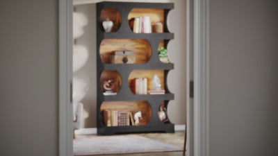 Mueble Estante Librero 180 Cm Diseño Premium