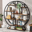 Preventa - Mueble Estante Estilo Industrial Redondo Premium Robusto - Spacemarket