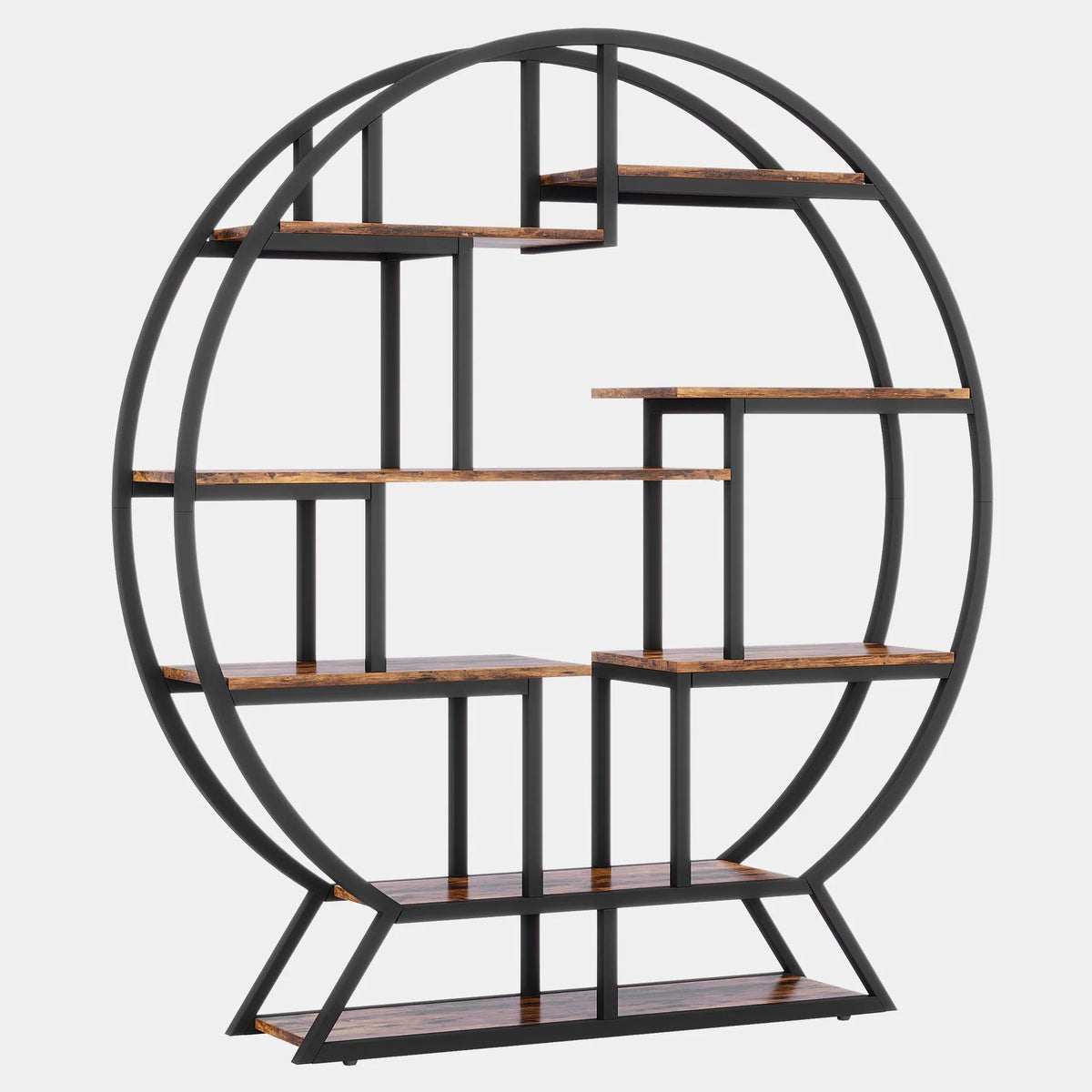 Preventa - Mueble Estante Estilo Industrial Redondo Premium Robusto - Spacemarket