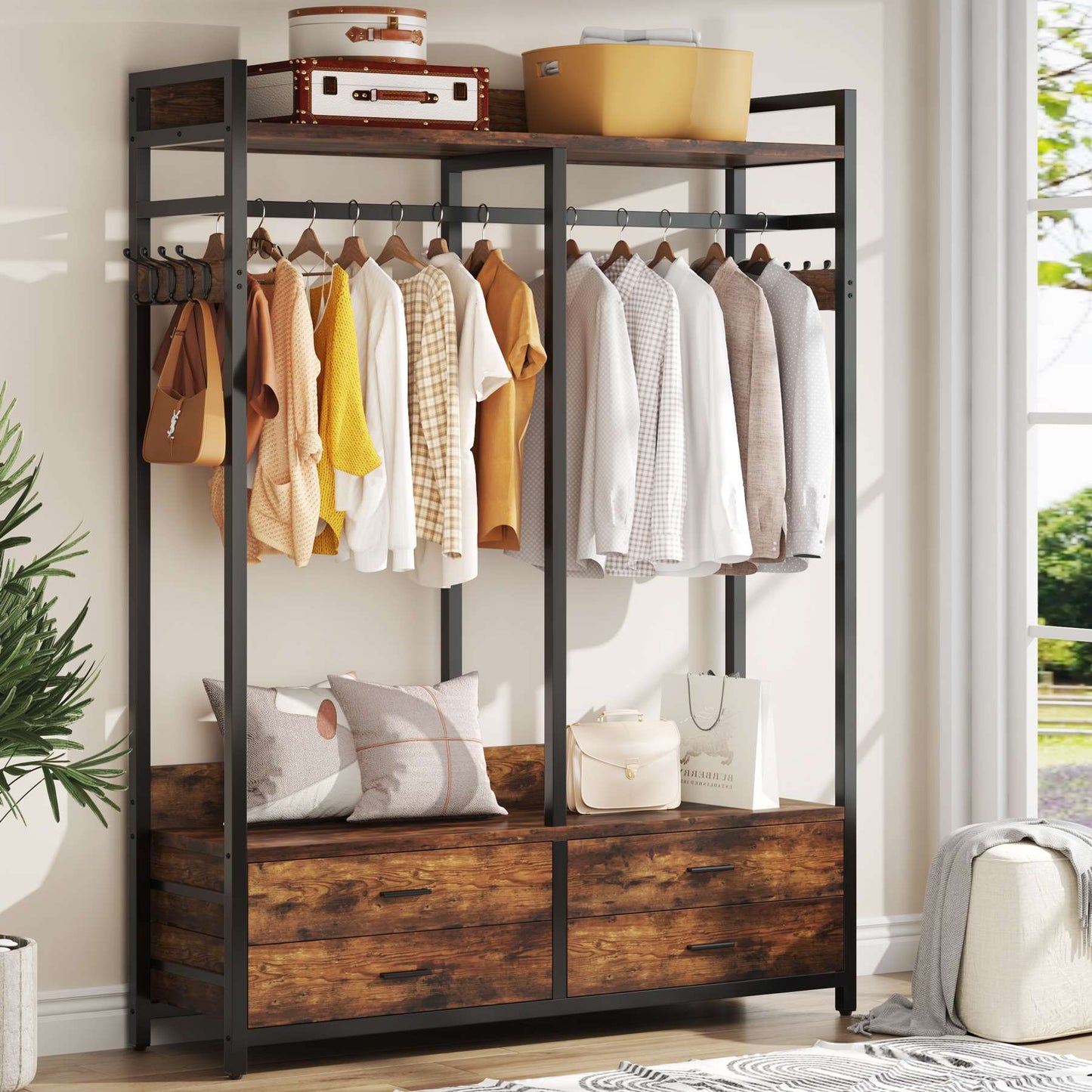 PREVENTA - Closet Organizador Industrial Abierto 180 Cm