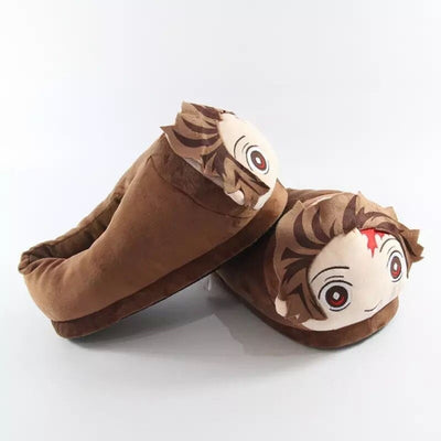 Pantuflas 3d Tanjiro Demon Slayer Zapatilla Levantar Anime - Spacemarket