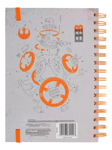 Libreta Anillada Star Wars The Last Jedi Bb-8 - Spacemarket