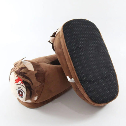 Pantuflas 3d Tanjiro Demon Slayer Zapatilla Levantar Anime - Spacemarket