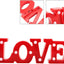 Lámpara Led Decorativa 3d Love - Spacemarket