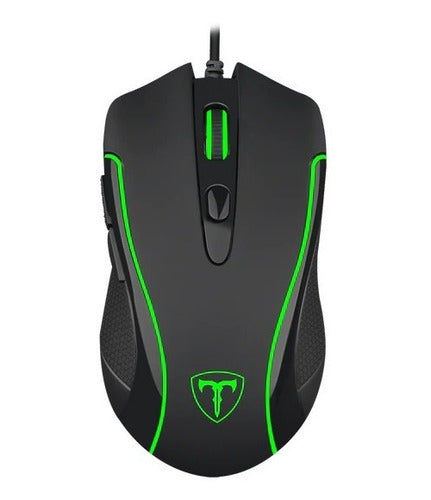 Mouse T-dagger Gamer Private 3200 Dpi 6 Botones - Spacemarket