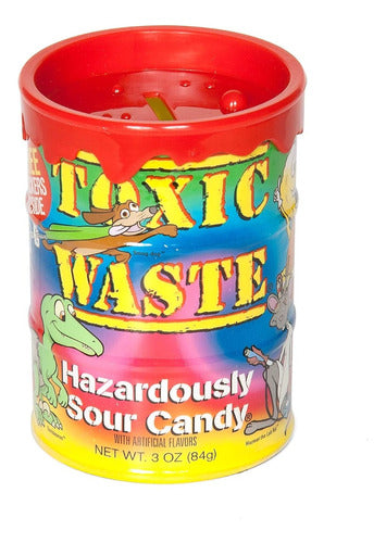 Dulces Caramelos Acidos Tarro Grande Toxic Waste 84g