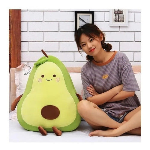 Peluche Palta Aguacate Kawaii Grande Xl 60 Cm - Spacemarket