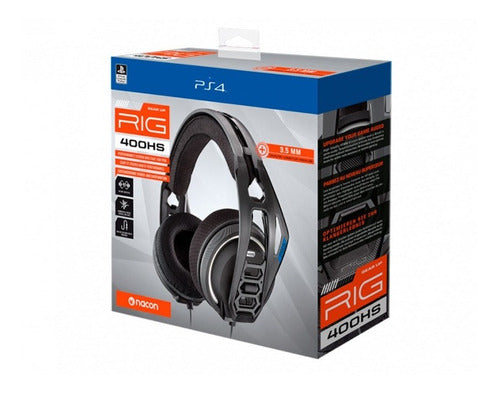 Audífonos Gamer Nacon Rig 400hs Compatible Ps4 Ps5 - Spacemarket