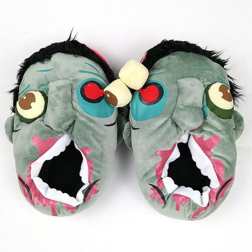 Pantuflas Zombie Halloween Talla Adulto - Spacemarket