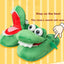 Pantuflas Cocodrilo Abre Boca Al Pisar Talla Estandard - Spacemarket