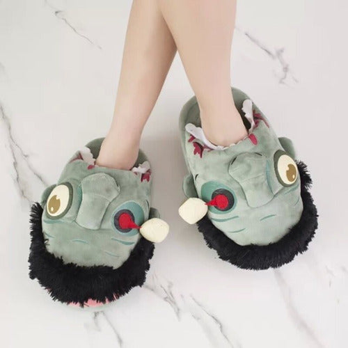 Pantuflas Zombie Halloween Talla Adulto - Spacemarket