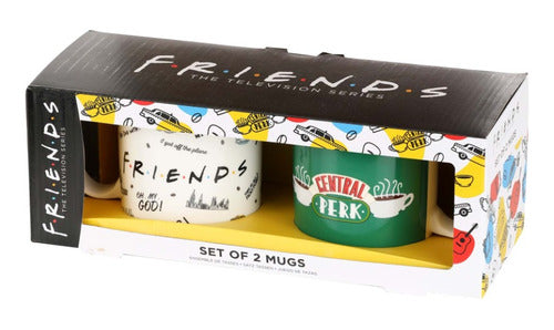 Set 2 Taza Mug Friends Serie Licenciado Original - Spacemarket