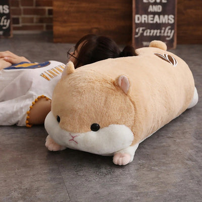 Peluche Almohada Hamster Kawaii 50 Cm - Spacemarket