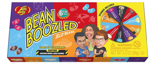 Dulces Bean Boozled 99g + Ruleta Grageas Sabores Asquerosos - Spacemarket