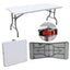 Mesa Plegable Grande Tipo Maleta 1.80 Mts - Spacemarket