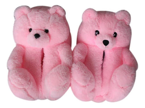 Pantuflas De Oso Cute Kawaii Cerradas Adulto - Spacemarket