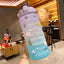 Botella De Agua Motivacional 2000ml Botella 2 Litros - Spacemarket
