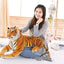 Peluche Tigre Realista 60 Cm Con Sonido Grande - Spacemarket