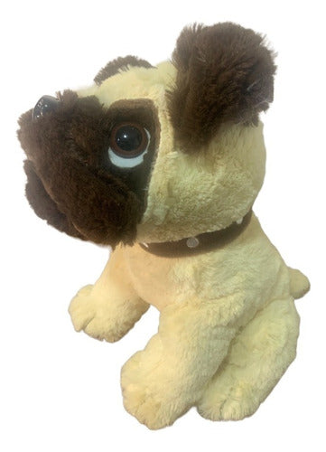 Peluche Perro Pug 20 Cm Con Sonido Kawaii - Spacemarket