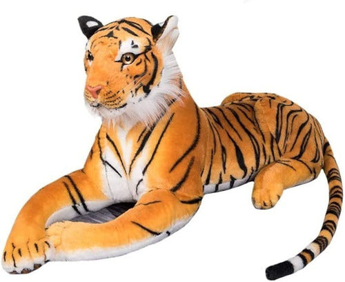 Peluche Tigre Realista 60 Cm Con Sonido Grande - Spacemarket