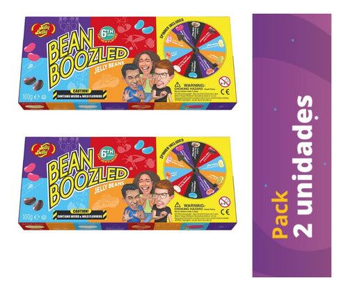 2x Dulces Bean Boozled 99g + Ruleta Sabores Asquerosos