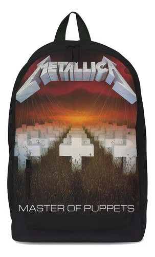 Mochila Metallica Master Of Puppets Original Licenciada - Spacemarket