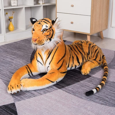 Peluche Tigre Realista 60 Cm Con Sonido Grande - Spacemarket