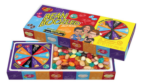 Dulces Bean Boozled 99g + Ruleta Grageas Sabores Asquerosos - Spacemarket