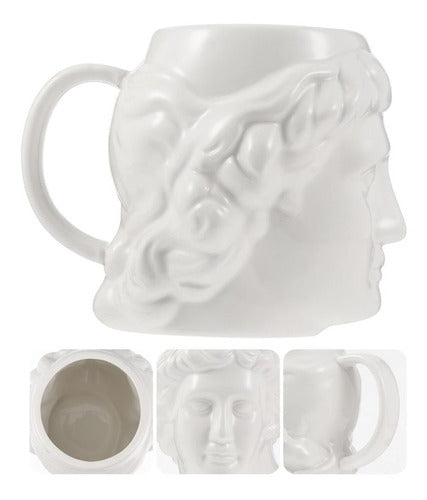 Taza Escultura David Con Caja Tematica - Spacemarket