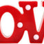 Lámpara Led Decorativa 3d Love - Spacemarket