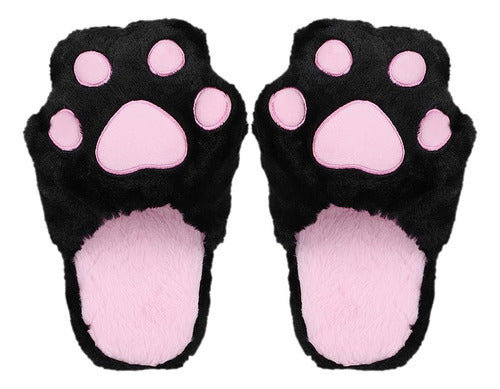 Pantuflas Gato Kawaii Talla Adulto - Spacemarket