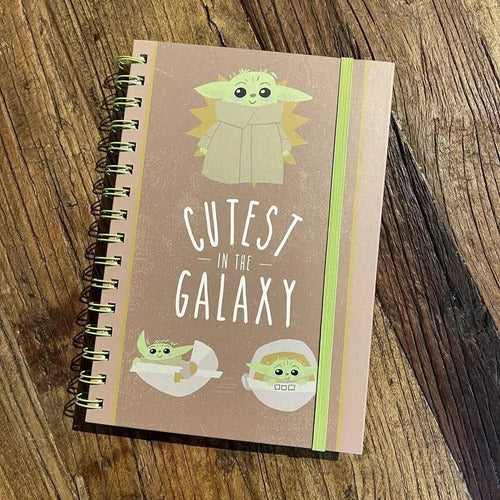 Libreta Anillada Star Wars The Mandalorian Baby Yoda - Spacemarket