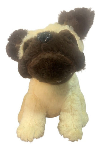 Peluche Perro Pug 20 Cm Con Sonido Kawaii - Spacemarket