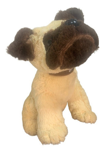 Peluche Perro Pug 20 Cm Con Sonido Kawaii - Spacemarket