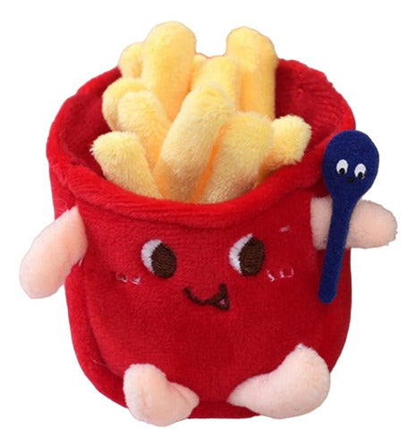 Llavero Peluche Colgante Papas Fritas Kawaii - Spacemarket