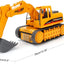 Alcancía Eléctrica Excavadora Escala 1:16 Contraseña Huella - Spacemarket
