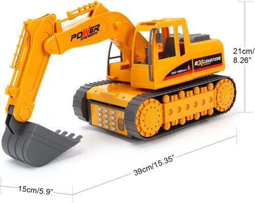 Alcancía Eléctrica Excavadora Escala 1:16 Contraseña Huella - Spacemarket