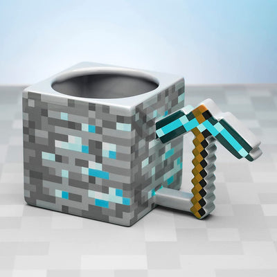 Taza Tazon Minecraft Pickaxe Original Con Caja 400ml - Spacemarket