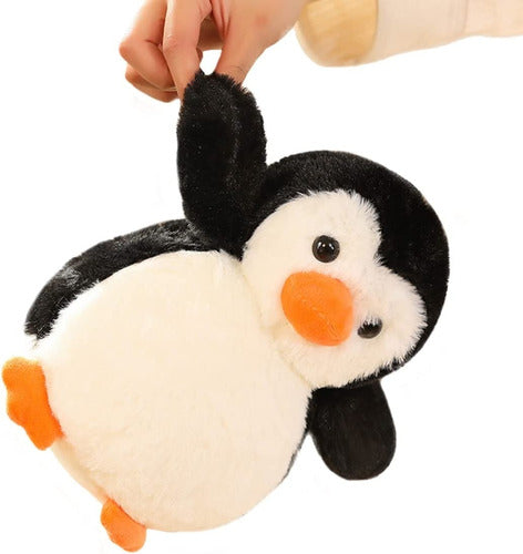 Peluche Pingüino Kawaii Felpa Suave 18 Cm - Spacemarket