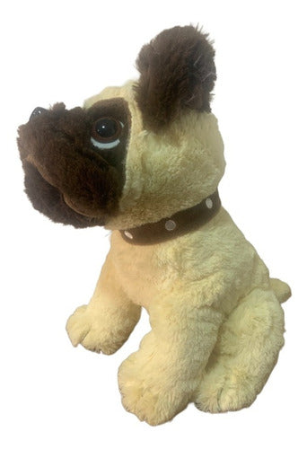 Peluche Perro Pug 20 Cm Con Sonido Kawaii - Spacemarket