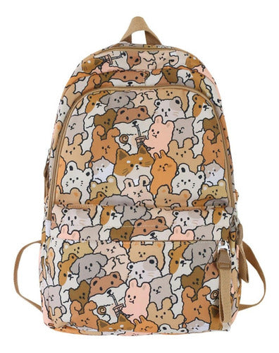 Mochila Multiuso Diseño Animales Kawaii 45 Cm - Spacemarket