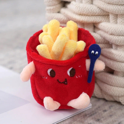 Llavero Peluche Colgante Papas Fritas Kawaii - Spacemarket