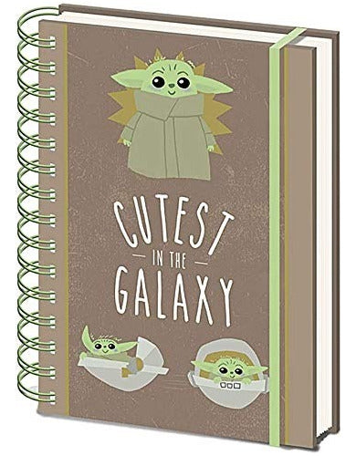 Libreta Anillada Star Wars The Mandalorian Baby Yoda - Spacemarket